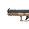 Glock 17 9mm Luger 4.49in Flat Dark Earth Pistol - 17+1 Rounds - Tan