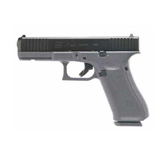 Glock 17 9mm Luger 4.49in NDLC Gray Pistol - 10+1 Rounds - Gray image
