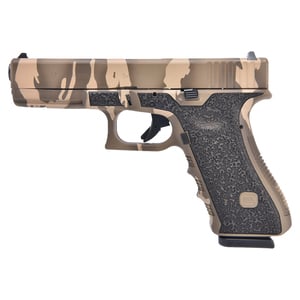 Glock 17 G3 9mm Luger 4.48in Tan Tiger Stripe Cerakote Pistol - 17+1 Rounds