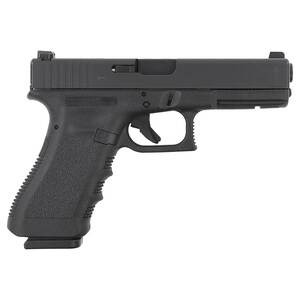 Glock 17 Gen 3 Night Sight 9mm Luger 4.49in Black Nitride Pistol - 10+1 Rounds - California Compliant