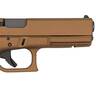 Glock 17 Gen3 9mm Luger 4.5in Burnt Bronze Cerakote Pistol - 17+1 Rounds - Tan