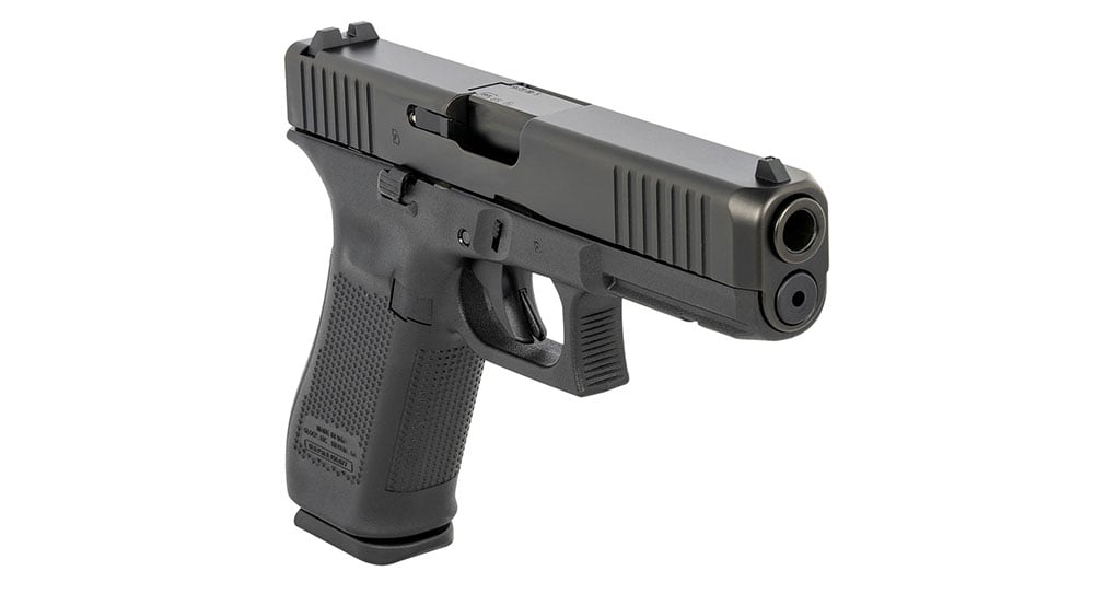 GLOCK 17 Gen5 9mm Semi-Auto Pistol with Front Serrations