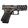 Glock 19 9mm Luger 4in Distressed Flag Cerakote Pistol - 15+1 Rounds - Black