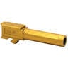 True Precision Non-Threaded 9mm Luger Glock 19/19X/G45 (Gen 1-5) Handgun Barrel - Gold Tin