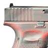 Glock 19 Battleworn 9mm Luger 4in Red Cerakote Pistol - 15+1 Rounds - Red
