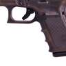 Glock 19 Don’t Tread On Me 9mm Luger 4in Burnt Bronze Battle Worn Pistol - 15+1 Rounds - Brown