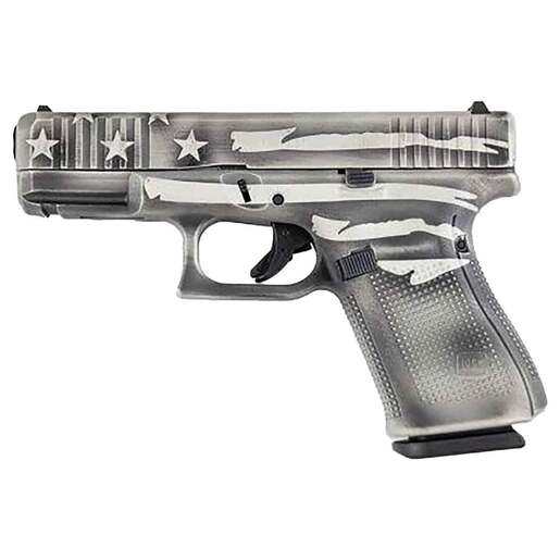 Glock 19 9mm Luger 4in Gray Flag Cerakote Pistol - 15+1 Rounds - Gray image