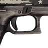 Glock 19 Flag 9mm Luger 4in Gray Cerakote Pistol - 15+1 Rounds - Gray