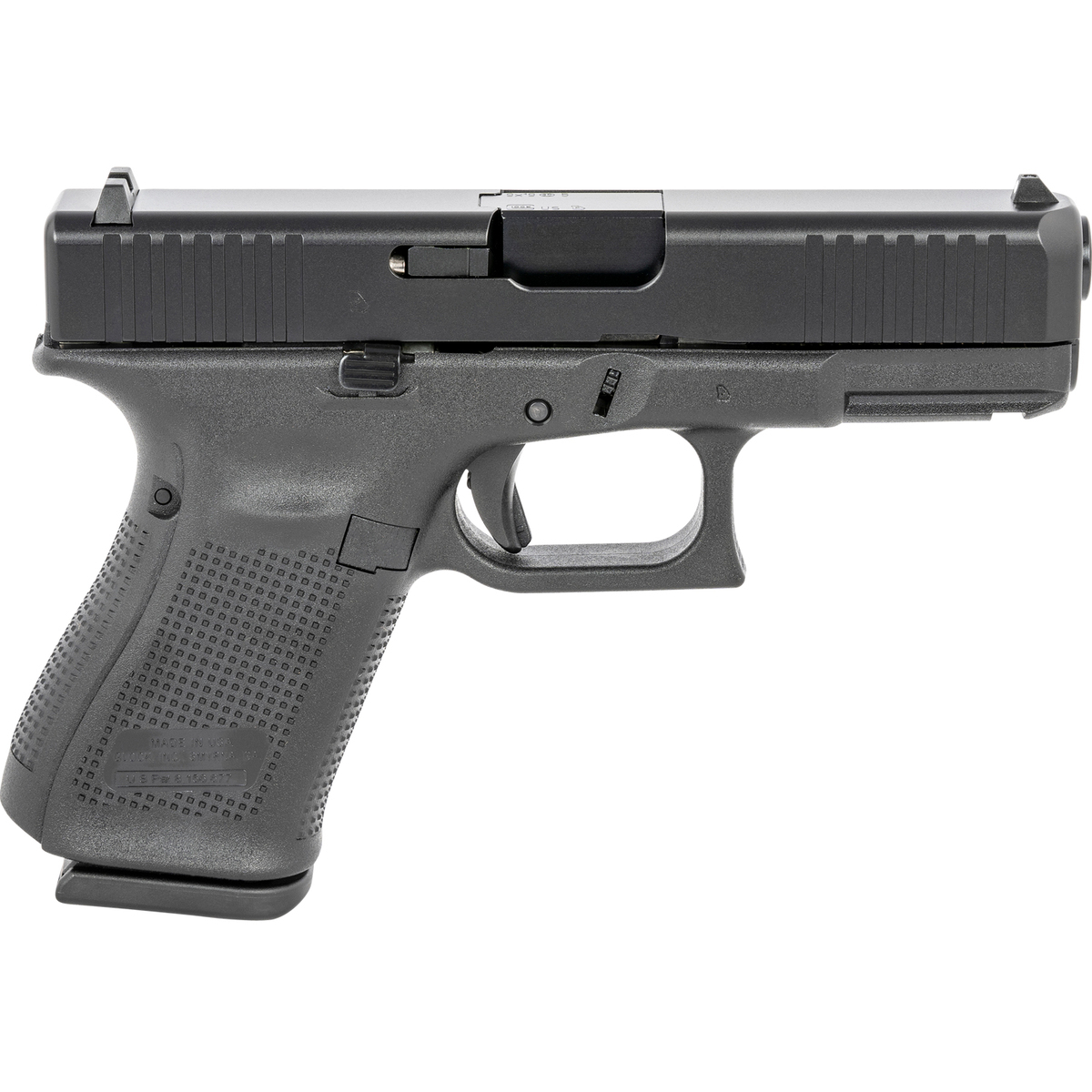 Glock 19 Gen5 9mm Luger 4.02in Black Pistol – 15+1 - Black Glock 19 Gen5 9mm Luger 4.02in Black Pistol – 15+1 - Black