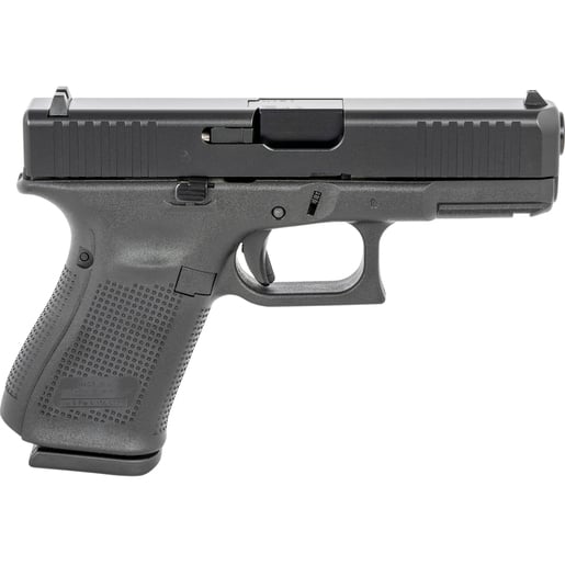 Glock 19 Gen5 9mm Luger 402in Black Pistol  151  Black Compact