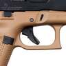 Glock 19 G5 9mm Luger 4in Black/FDE Pistol - 15+1 Rounds - Tan
