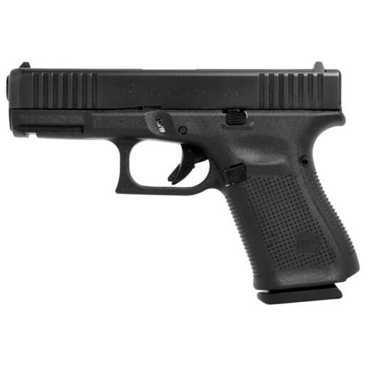 Glock 19 G5 Compact 9mm Luger 4.02in Black Pistol - 15+1 Rounds - Black Subcompact image