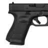 Glock 19 G5 Front Serrations 9mm Luger 4.02in Black nDLC Pistol - 15+1 Rounds - Black