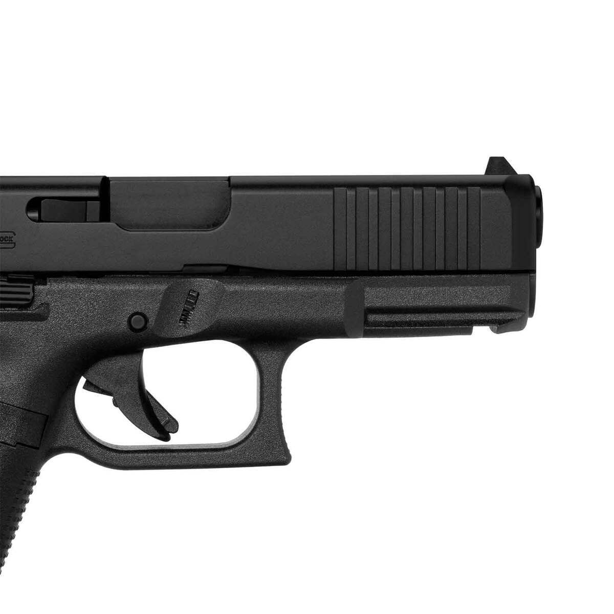 Glock 19 G5 Front Serrations 9mm Luger 4.02in Black nDLC Pistol - 15+1 Rounds - Black Glock 19 G5 Front Serrations 9mm Luger 4.02in Black nDLC Pistol - 15+1 Rounds - Black