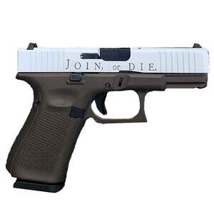 Glock 19 9mm Luger 4in Join or Die Cerakote Pistol - 15+1 Rounds