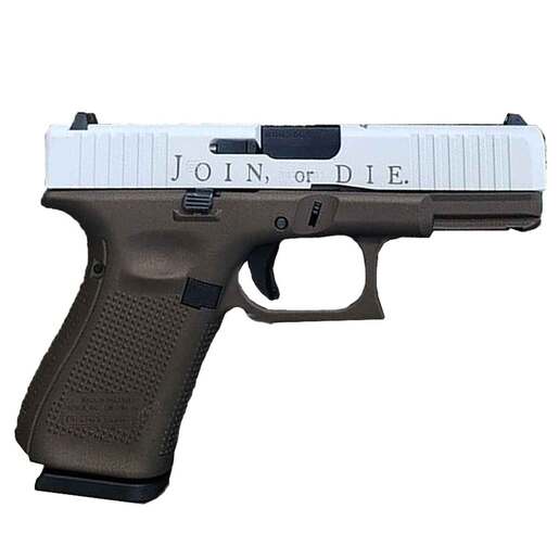 Glock 19 9mm Luger 4in Join or Die Cerakote Pistol - 15+1 Rounds - Brown image