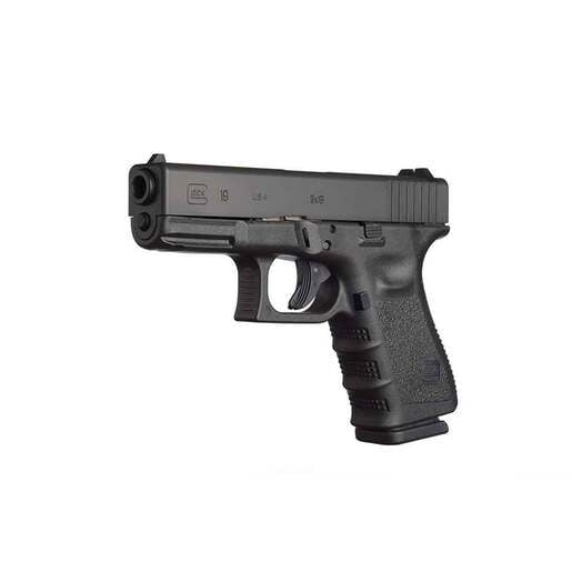 Glock 19 Night Sights 9mm Luger 4.02in Black Nitride Pistol - 10+1 Rounds - Black image