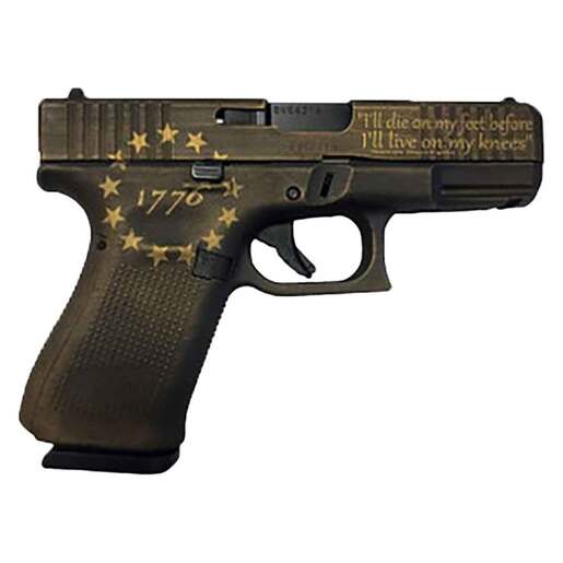 Glock 19 9mm Luger Revolution 1776 Cerakote Pistol - 15+1 Rounds - Brown image