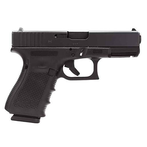 Glock 19C 9mm Luger 4in Blued/Black Pistol - 15+1 Rounds - Black image