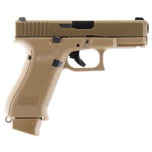 Glock 19X G5 9mm Luger 4.02in Coyote nPVD Pistol - 17+1 Rounds