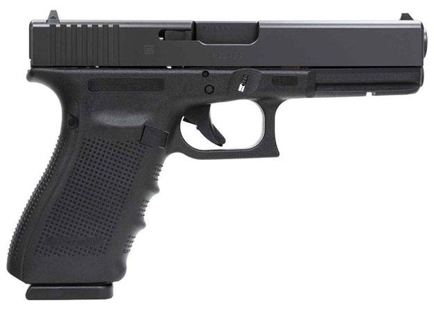 Glock 20 G4 10mm Auto 4.61in Black Nitrite Pistol - 15+1 Rounds