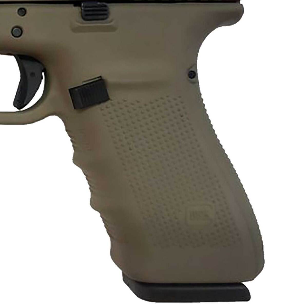 Glock 20 Gen4 10mm Auto 4.6in Flat Dark Earth Cerakote Pistol - 15+1 Rounds - Tan Glock 20 Gen4 10mm Auto 4.6in Flat Dark Earth Cerakote Pistol - 15+1 Rounds - Tan