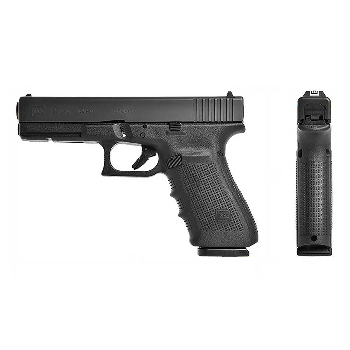 Glock 21 G4 45 Auto (ACP) 4.61in Black Pistol - 13+1 Rounds Glock 21 G4 45 Auto (ACP) 4.61in Black Pistol - 13+1 Rounds