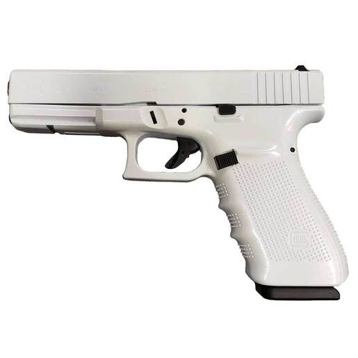 Glock 21 Gen4 45 Auto (ACP) 4.6in GunCandy Pegasus Cerakote Pistol - 13+1 Rounds - White Fullsize image