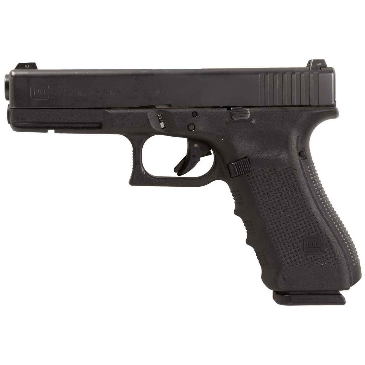 Glock 22 Gen 4 40 S&W 4.48in Black Pistol - 15+1 Rounds - Used Glock 22 Gen 4 40 S&W 4.48in Black Pistol - 15+1 Rounds - Used