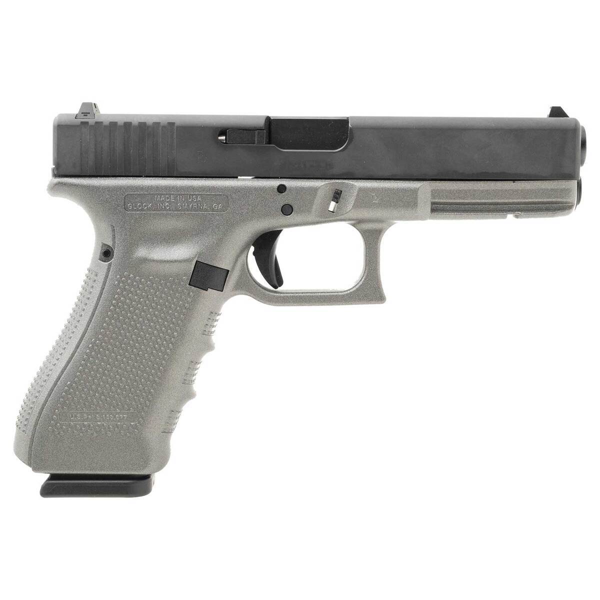 Glock 22 Gen4 40 S&W 4.49in Black/Titanium Cerakote Pistol - 15+1 ...