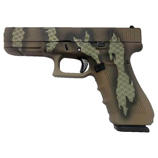 Glock 22 Gen4 40 S&W 4.49in Riptile Cerakote Pistol - 15+1 Rounds - Camo Fullsize image