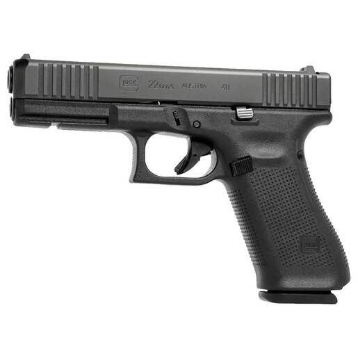 Glock 22 Gen5 40 S&W 4.49in Black nDLC Pistol - 15+1 Rounds - Black Fullsize image