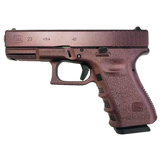 Glock 23 Gen3 40 S&W 4.02in GunCandy Medusa Cerakote Pistol - 13+1 Rounds - Pink Compact image
