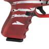 Glock 23 Gen3 40 S&W 4in Red, White & Blue Battleworn Flag Pistol - 13+1 Rounds - Camo