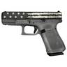 Glock 23 Gen5 40 S&W 4.02in Distressed Black & Gray Flag Cerakote Pistol - 13+1 Rounds - Camo