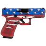 Glock 23 Gen5 40 S&W 4.02in Red, White & Blue Battleworn Flag Pistol - 13+1 Rounds - Camo