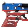Glock 23 Gen5 M.O.S 40 S&W 4.02in Red, White & Blue Battleworn Flag Pistol - 13+1 Rounds - Camo