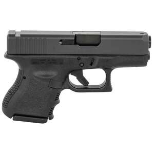Glock 26 9mm Luger 3.43in Black Cerakote Pistol - 10+1 Rounds