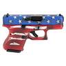 Glock 26 Gen 5 9mm Luger 3.4in Red, White & Blue Battle Worn Flag Pistol - 10+1 Rounds - Camo