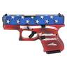 Glock 26 Gen 5 9mm Luger 3.4in Red, White & Blue Battle Worn Flag Pistol - 10+1 Rounds - Camo