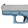 Glock 26 Gen5 9mm Luger 3.43in Silver/Polar Blue Cerakote Pistol - 10+1 Rounds - Blue