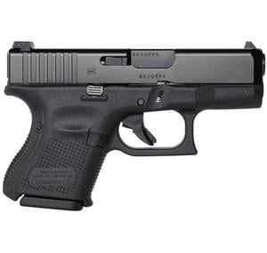 Glock 26 G5 Night Sights 9mm Luger 3.43in Black nDLC Pistol - 10+1 Rounds