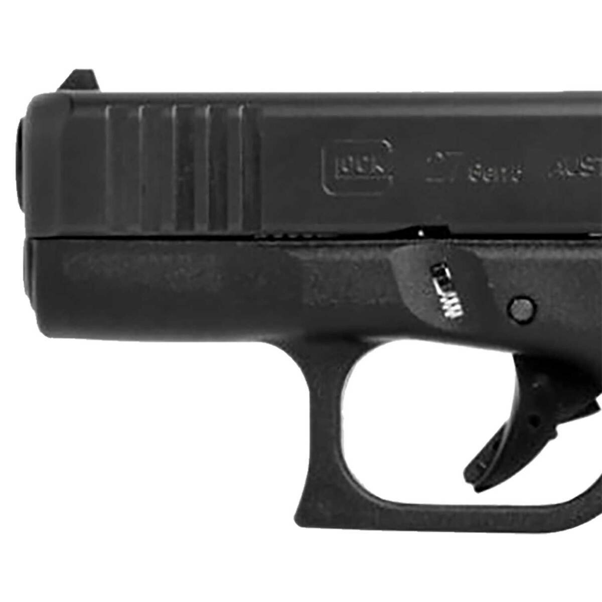 Glock 27 G5 Subcompact 40 S&W 3.43in Black Pistol - 9+1 Rounds - Black Glock 27 G5 Subcompact 40 S&W 3.43in Black Pistol - 9+1 Rounds - Black