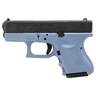 Glock 27 Gen3 40 S&W 3.43in Matte Black Nitride/Polar Blue Pistol - 9+1 Rounds - Blue