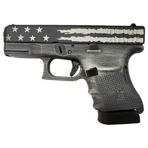 Glock 30 Gen4 45 Auto (ACP) 3.78in Distressed Black & Gray Flag Cerakote Pistol - 10+1 Rounds