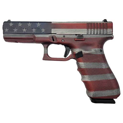 Glock 31 Gen4 357 SIG 4.49in USA Flag Cerakote Pistol - 15+1 Rounds - Camo Fullsize image