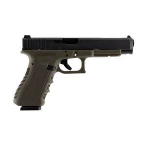 Glock 34 9mm Luger 5.31in OD Green/Black Pistol - 17+1 Rounds