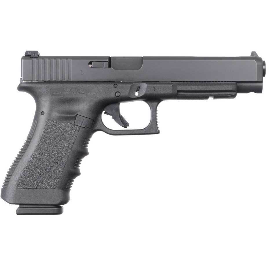 Glock 34 G3 9mm Luger 5.31in Black Pistol - 17+1 Rounds - Black Glock 34 G3 9mm Luger 5.31in Black Pistol - 17+1 Rounds - Black