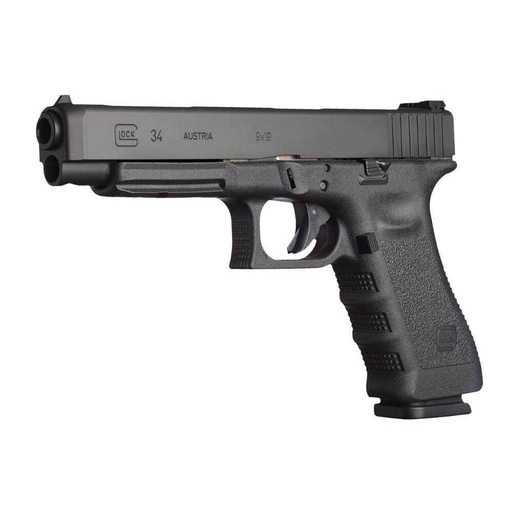 Glock 34 G3 9mm Luger 5.31in Black Pistol - 17+1 Rounds - Black Glock 34 G3 9mm Luger 5.31in Black Pistol - 17+1 Rounds - Black