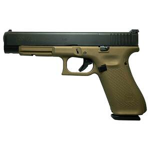 Glock 34 Gen5 MOS 9mm Luger 5.31in Black nDLC/Bronze Cerakote Pistol - 17+1 Rounds